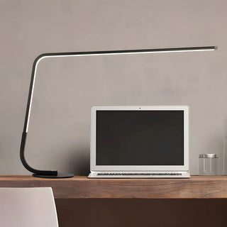 Plug-in Modern Minimalist Linear LED Bedroom Table Lamp Zawala Image - 4