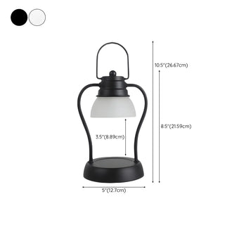 Modern Portable Dual Light Candle Warmer Table Lamp Zawala #size