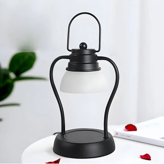 Modern Portable Dual Light Candle Warmer Table Lamp Zawala Image - 5