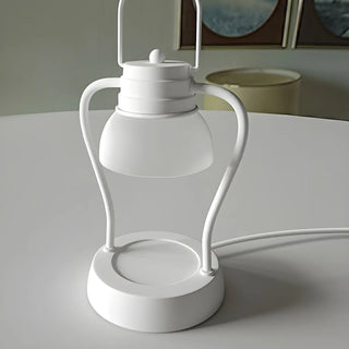 Modern Portable Dual Light Candle Warmer Table Lamp Zawala Image - 6