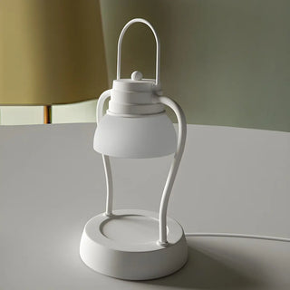 Modern Portable Dual Light Candle Warmer Table Lamp Zawala Image - 8