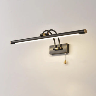 ZOWALA - Simple Linear Vanity Light with Pull Chain Switch Image - 18