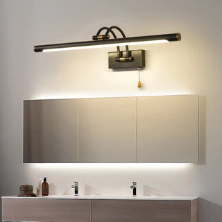 ZOWALA - Simple Linear Vanity Light with Pull Chain Switch Image - 4