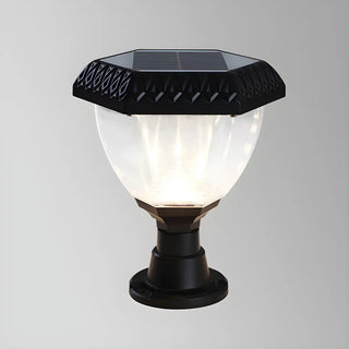 Stylish Solar Pyramid Waterproof Outdoor LED Post Light Zawala Image - 11