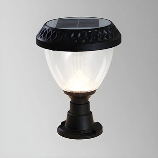 Stylish Solar Pyramid Waterproof Outdoor LED Post Light Zawala Image - 5
