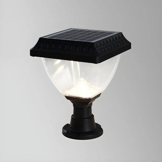 Stylish Solar Pyramid Waterproof Outdoor LED Post Light Zawala Image - 8