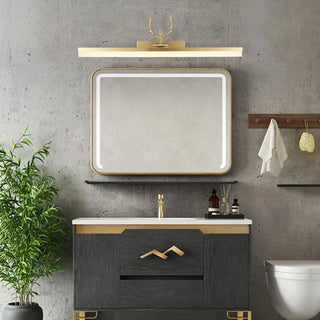 ZOWALA - Stylish Gold Antler-Inspired LED Vanity Light Image - 1