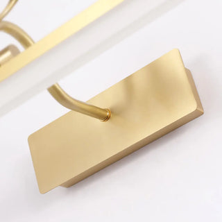 ZOWALA - Stylish Gold Antler-Inspired LED Vanity Light Image - 11