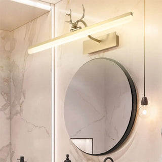 ZOWALA - Stylish Gold Antler-Inspired LED Vanity Light Image - 14