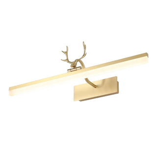 ZOWALA - Stylish Gold Antler-Inspired LED Vanity Light Image - 8
