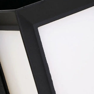 Rectangular Outdoor Modern Black Wall Sconce Zawala Image - 16