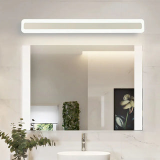 ZOWALA - Contemporary White Rectangular LED Vanity Light Image - 1