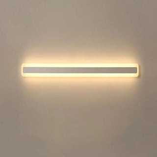 ZOWALA - Contemporary White Rectangular LED Vanity Light Image - 15