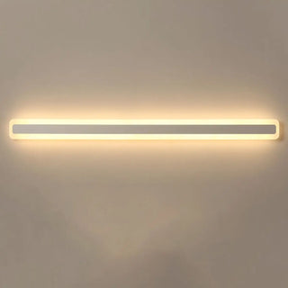 ZOWALA - Contemporary White Rectangular LED Vanity Light Image - 18