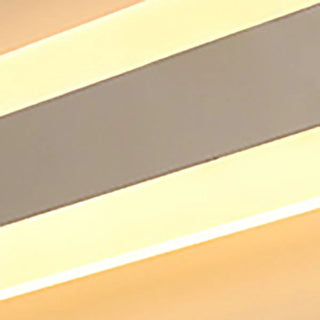 ZOWALA - Contemporary White Rectangular LED Vanity Light Image - 20