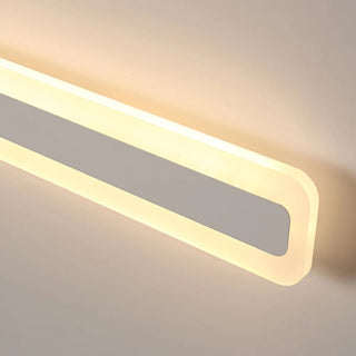 ZOWALA - Contemporary White Rectangular LED Vanity Light Image - 21