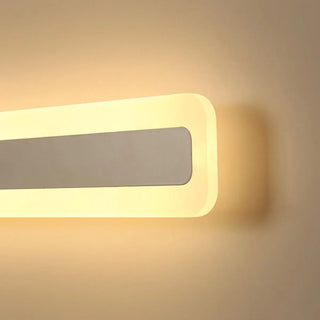 ZOWALA - Contemporary White Rectangular LED Vanity Light Image - 22