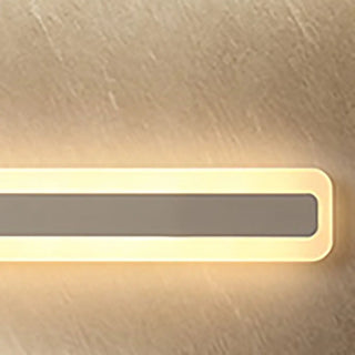 ZOWALA - Contemporary White Rectangular LED Vanity Light Image - 23