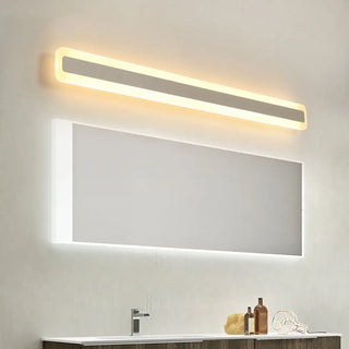 ZOWALA - Contemporary White Rectangular LED Vanity Light Image - 3