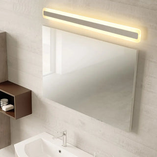 ZOWALA - Contemporary White Rectangular LED Vanity Light Image - 5