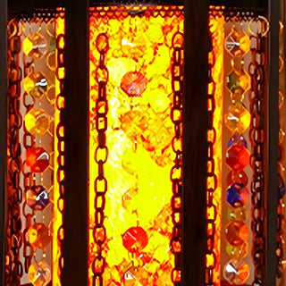 Classical Turkish Tower Stained Glass Decor Table Lamp Zawala Image - 12