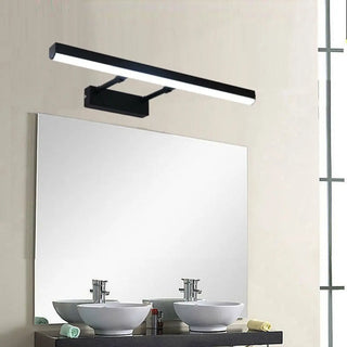 ZOWALA - Sleek Retractable Arm Metal Linear LED Vanity Light Image - 1