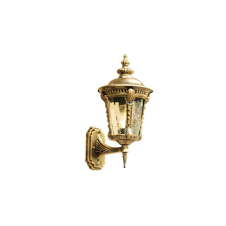 ZOWALA - Industrial Metal Outdoor Wall Lantern Image - 12