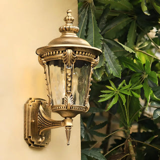 ZOWALA - Industrial Metal Outdoor Wall Lantern Image - 16