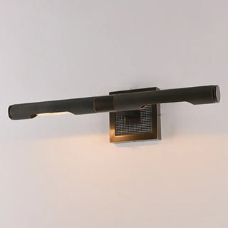 ZOWALA - Retro Industrial Black Linear Vanity Light Fixture Image - 3