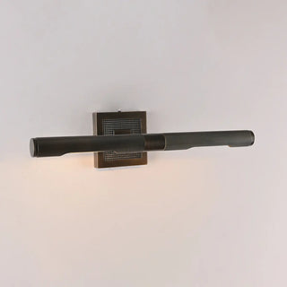 ZOWALA - Retro Industrial Black Linear Vanity Light Fixture Image - 5