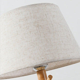 ZOWALA - Retro Branch-Shaped Wooden Base Bedside Table Lamp Image - 5