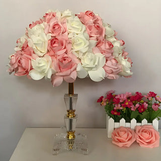 Elegant Romantic Rose Tree Heart Accent Table Lamp Zawala Image - 7