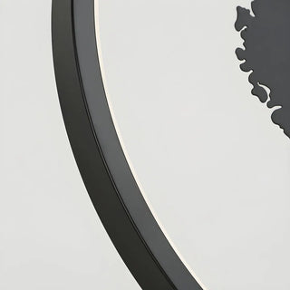 Stylish Romantic Silhouette Circle Beside Table Lamp Zawala Image - 9