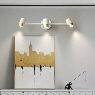ZOWALA - 3-Lights Spotlight Cylinder Vanity Light Fixture Image - 1