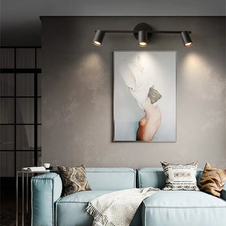 ZOWALA - 3-Lights Spotlight Cylinder Vanity Light Fixture Image - 4