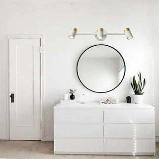ZOWALA - 3-Lights Spotlight Cylinder Vanity Light Fixture Image - 7