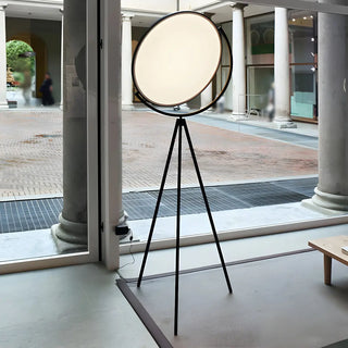 Rotatable Large Circular and Tripod Superloon Floor Lamp Zawala Image - 1
