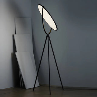 Rotatable Large Circular and Tripod Superloon Floor Lamp Zawala Image - 3