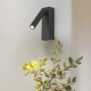 Rotatable Cylinder Iron Bedside Reading Warm Wall Sconce Zawala Image - 3