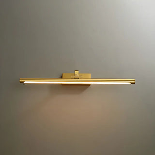 Rotating Black Cylinder Modern Metal LED Vanity Light Zawala Image - 10