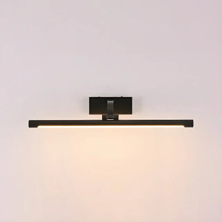 Rotating Black Cylinder Modern Metal LED Vanity Light Zawala Image - 6