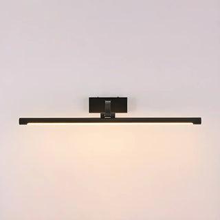 Rotating Black Cylinder Modern Metal LED Vanity Light Zawala Image - 8