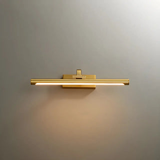 Rotating Black Cylinder Modern Metal LED Vanity Light Zawala Image - 9