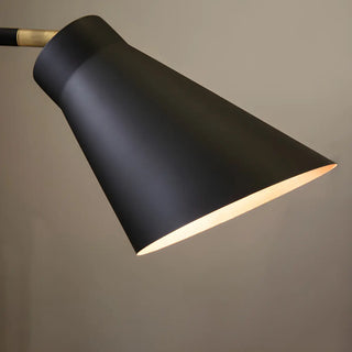Simple Black Conical  Adjustable Shade Metal Table Lamp Zawala Image - 8