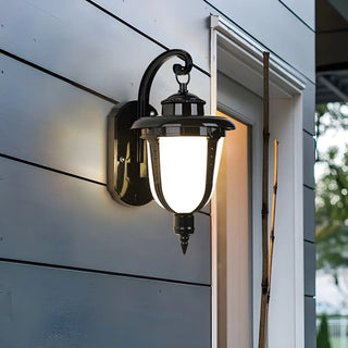 Waterproof Urn Frosted Glass External LED Wall Sconce Zawala Image - 2