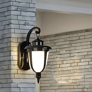 Waterproof Urn Frosted Glass External LED Wall Sconce Zawala Image - 6