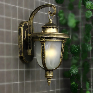 Waterproof Urn Frosted Glass External LED Wall Sconce Zawala Image - 8