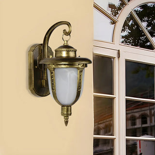 Waterproof Urn Frosted Glass External LED Wall Sconce Zawala Image - 9