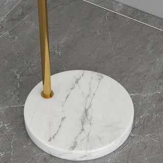 Minimalist Arced Metal LED Floor Lamp Adjustable Height Zawala Image - 8