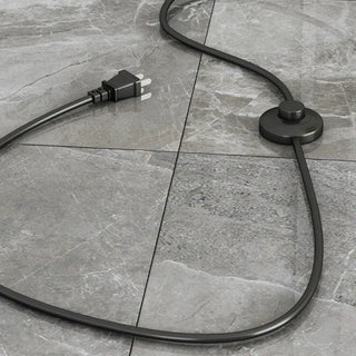 Minimalist Arced Metal LED Floor Lamp Adjustable Height Zawala Image - 9